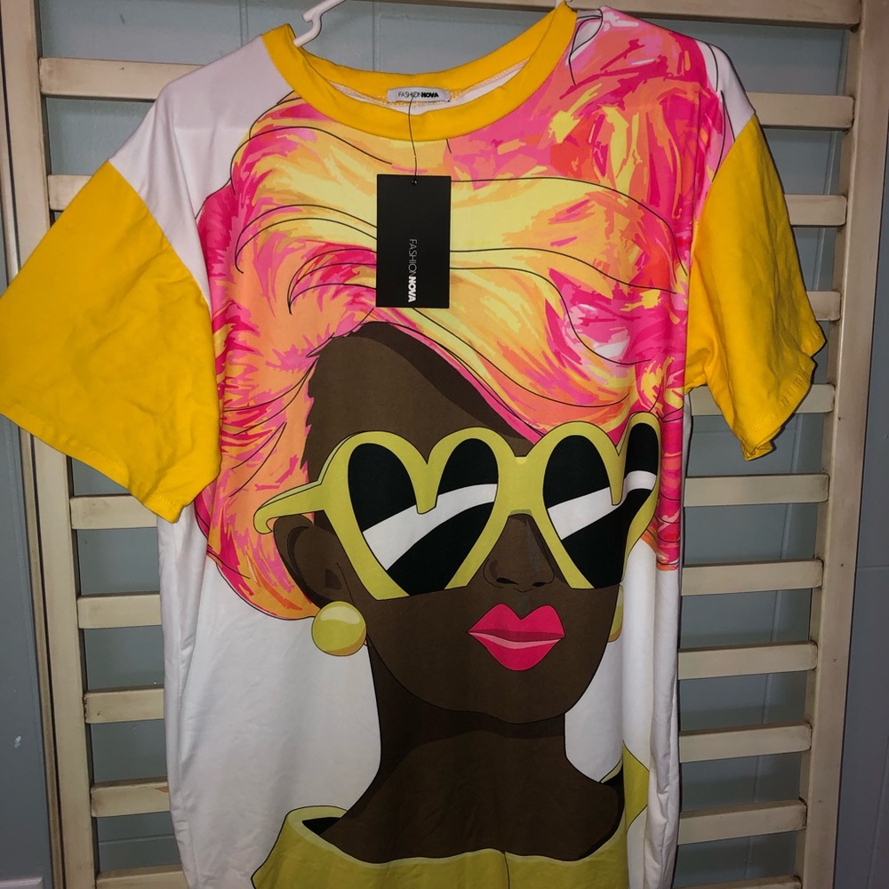 Fashion Nova shirt dress